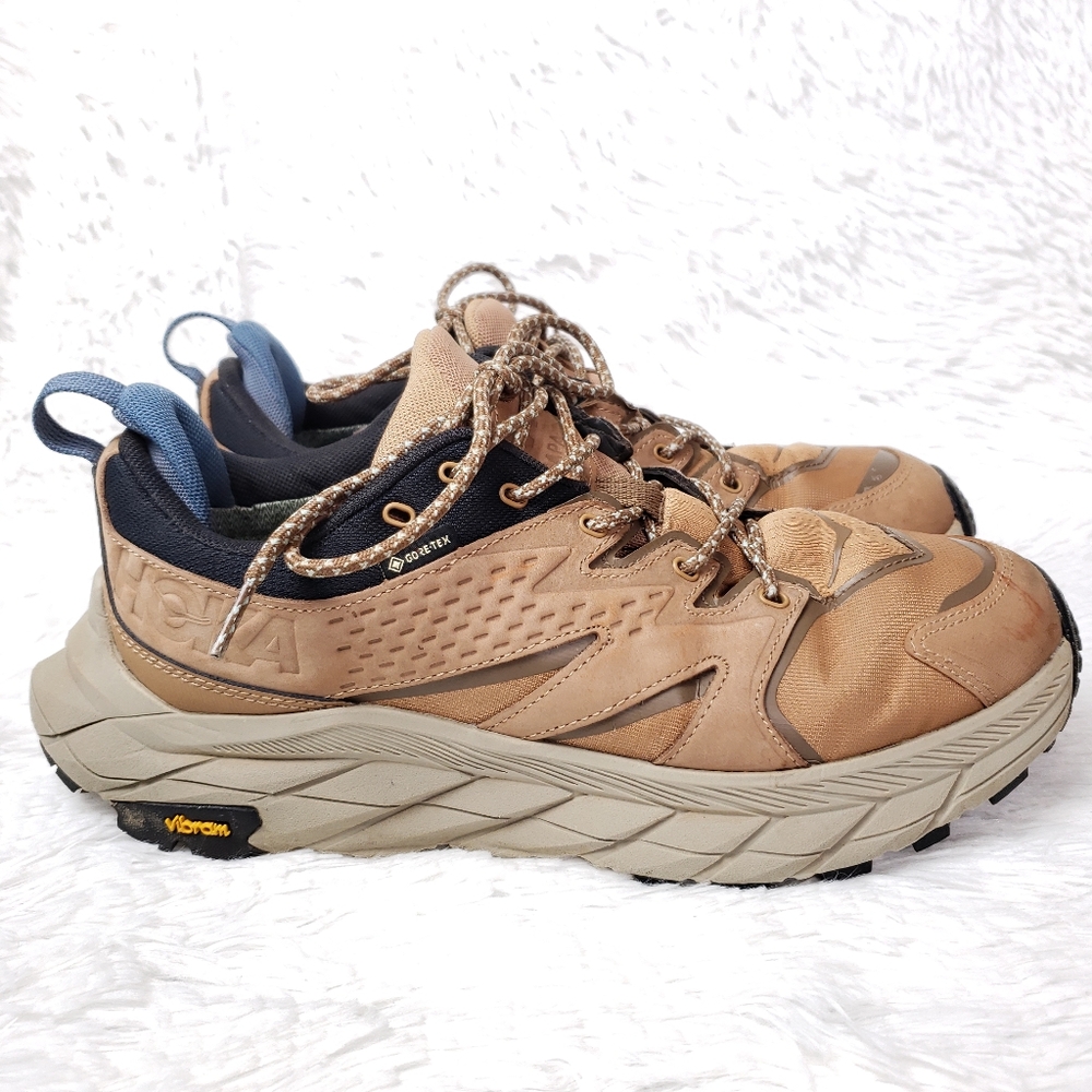 HOKA Anacapa Low GTX Women's 9.5 Tigers Eye Sneakers Vibram